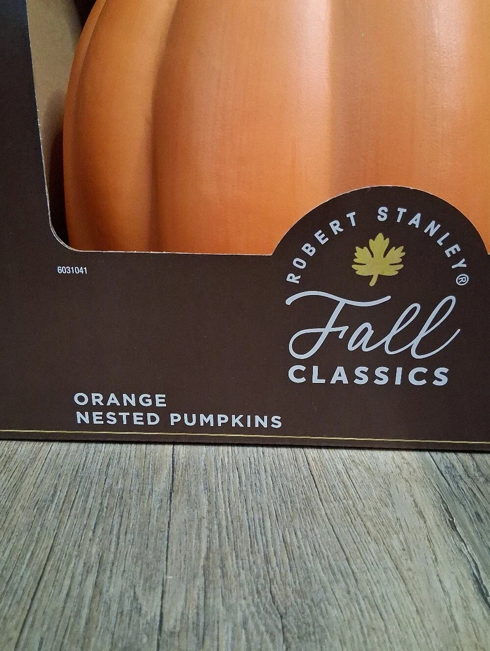 Hobby Lobby Nesting Stackable Orange Pumpkin Set Fall / Halloween Decor NEW 2026